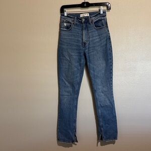 Abercrombie & Fitch Straight skinny high-rise Jeans